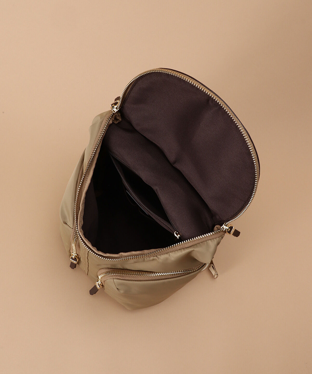 Samantha Thavasa「ナイロン&times;レザーコンビネーション リュック」|リュック|