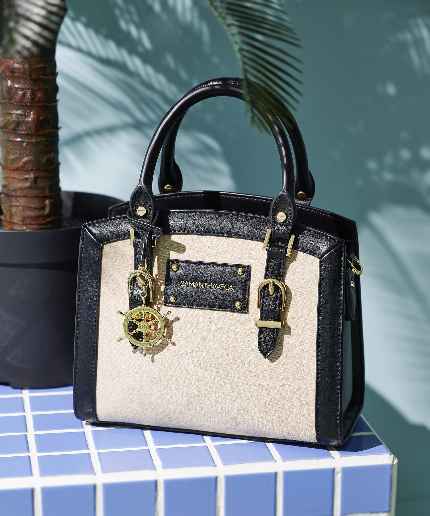 Samantha Vega「マリンモチーフハンドバッグ」|ハンドバッグ|