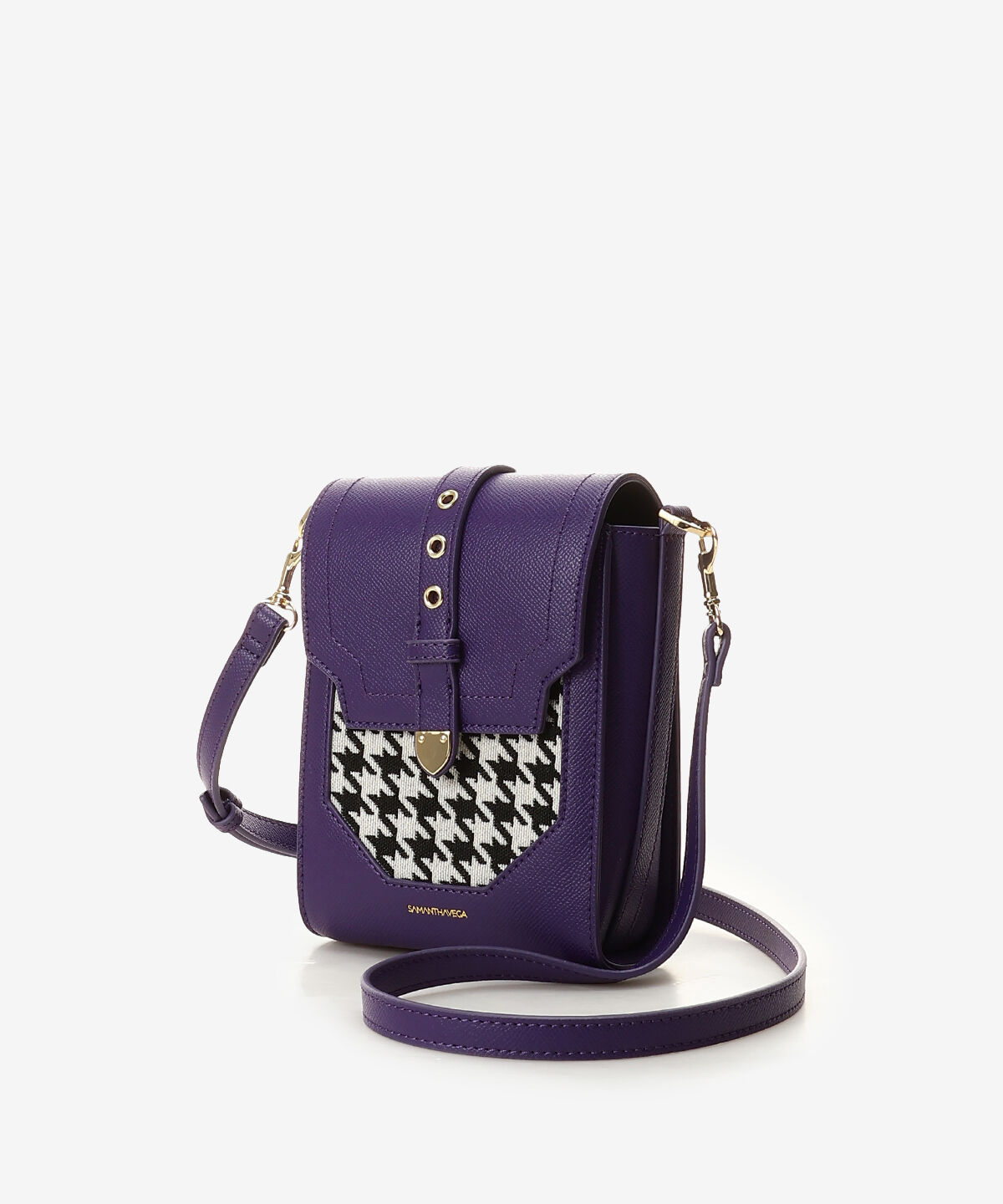 Samantha Vega「千鳥格子スマホショルダー」|ショルダー・メッセンジャー|
