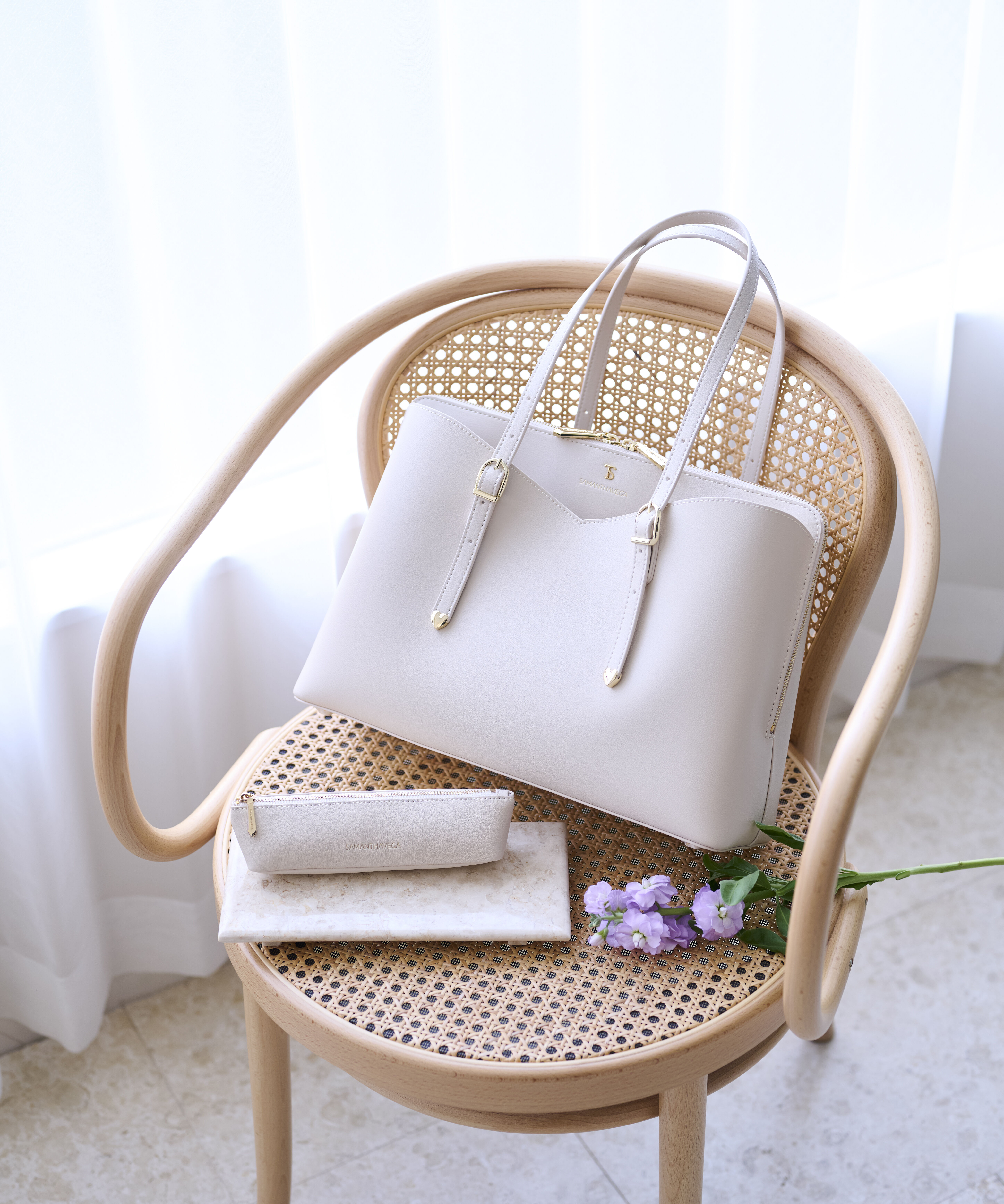 Samantha Vega「プチハートA4トートバッグ」|トートバッグ|