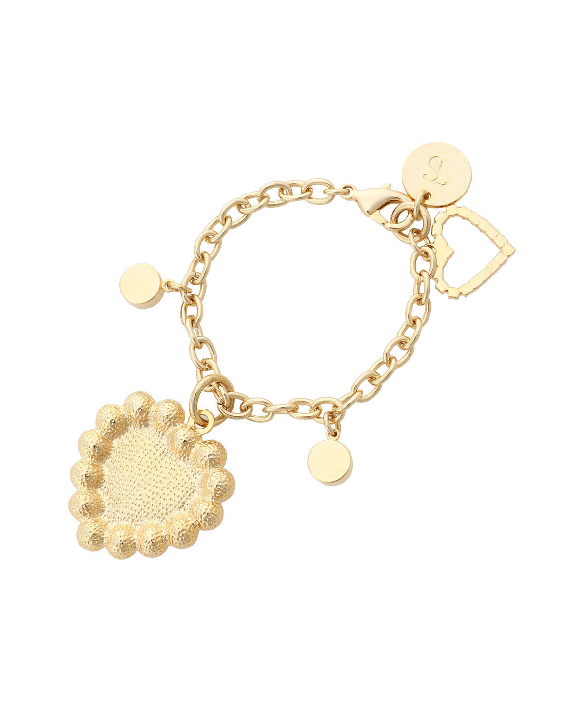 Samantha Vega「カラーパールハートバッグチャーム」|チャーム・キーホルダー|