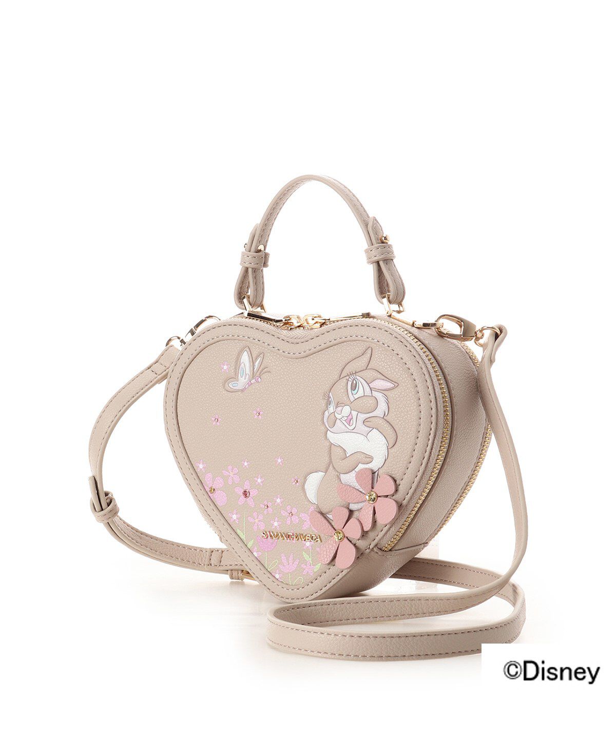 Samantha Vega「『ミス・バニー』コレクション　ハート型ショルダーバッグ」|ショルダー・メッセンジャー|