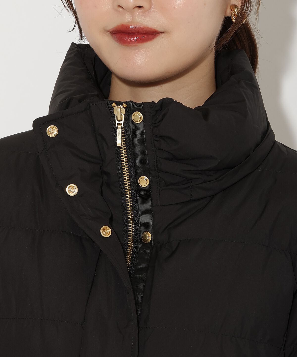 アンドクチュール「FOXファー付きショートダウン」|ダウン|