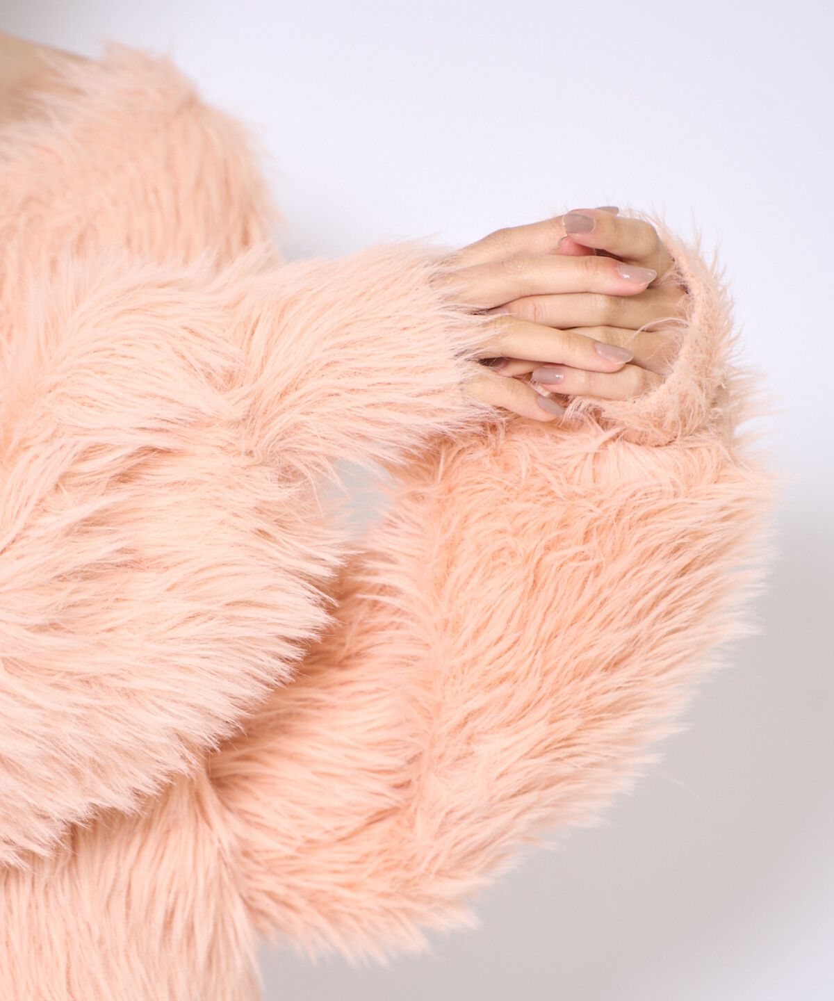 アンドクチュール「ロングフェザープルオーバー」|ニット・セーター|