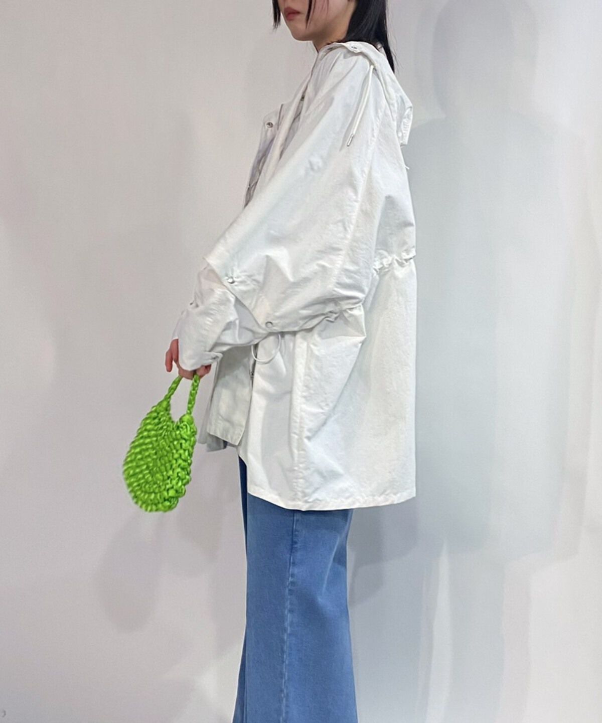 REDYAZEL「スタンドフード2WAYポンチョブルゾン」|ブルゾン・スタジャン|