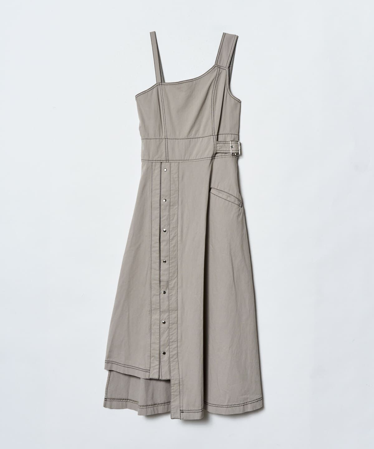 REDYAZEL「ステッチカラーワンピース」|ジャンパースカート|