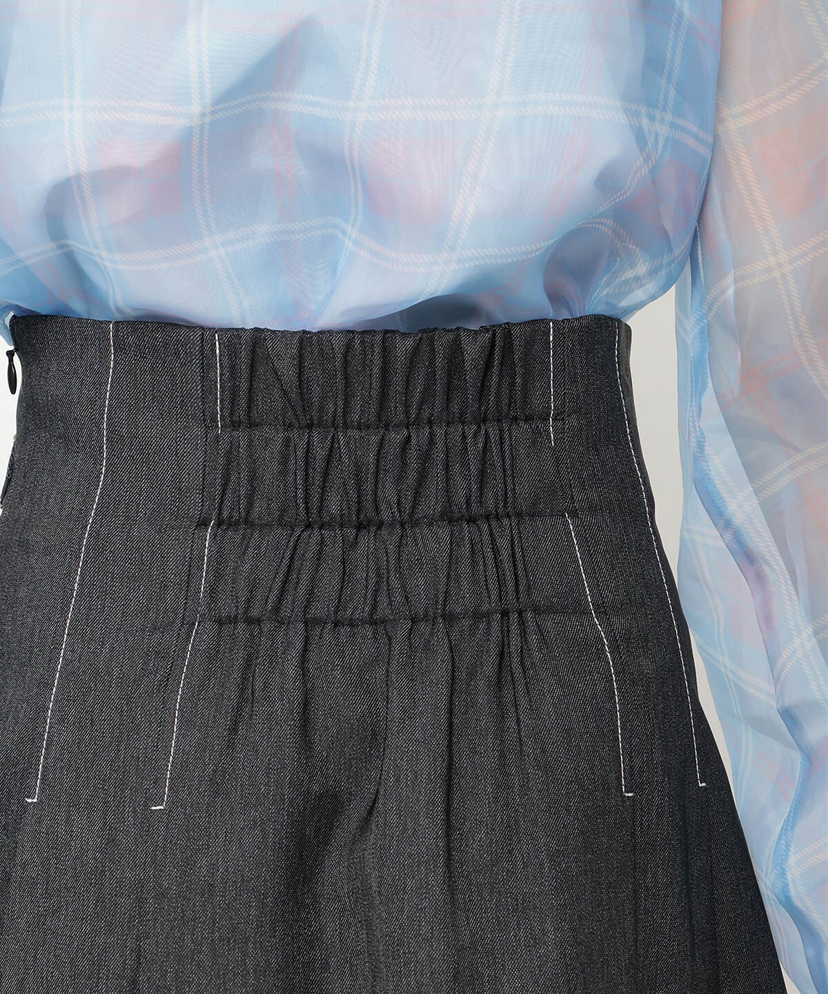 REDYAZEL「エンブロイダリーオーガンジーブラウス」|シャツ・ブラウス|