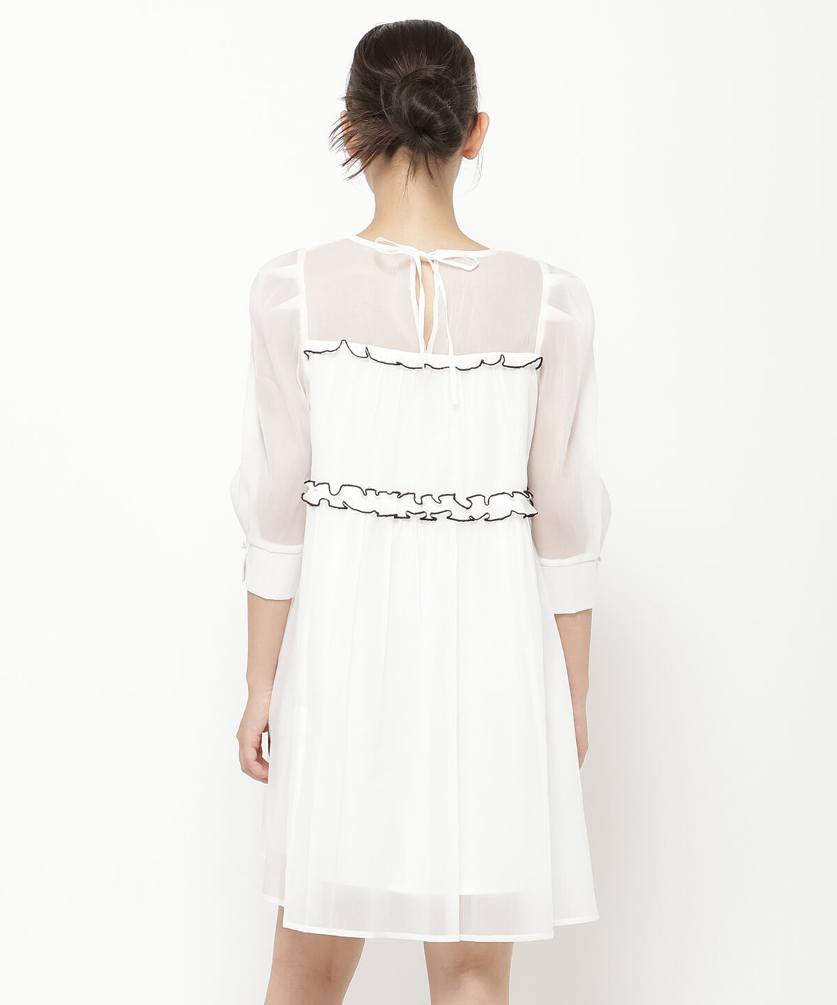 REDYAZEL「ベイビードールシフォンミニワンピース」|ワンピース|