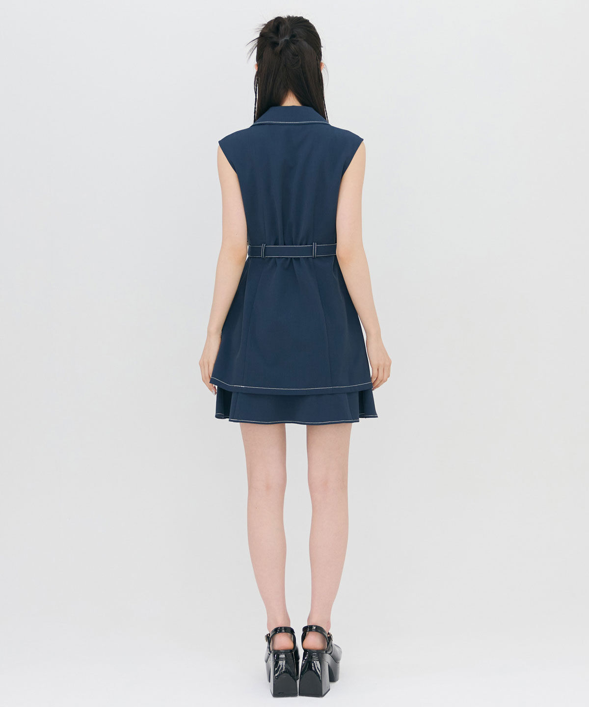 REDYAZEL「レイヤードライクミニワンピース」|ワンピース|