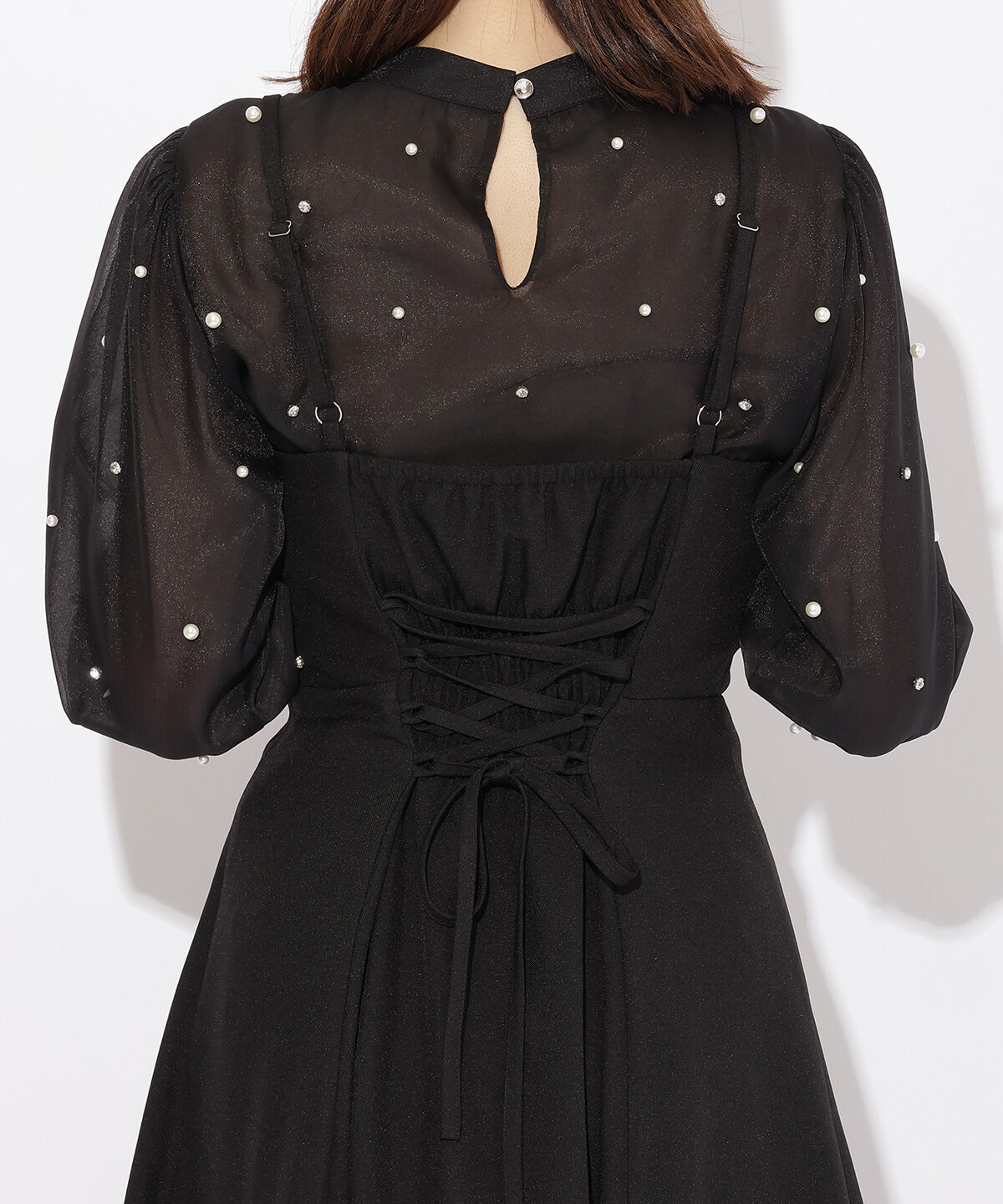 WILLSELECTION「ランダムビジューブラウス&times;ドレスワンピース」|ドレス|