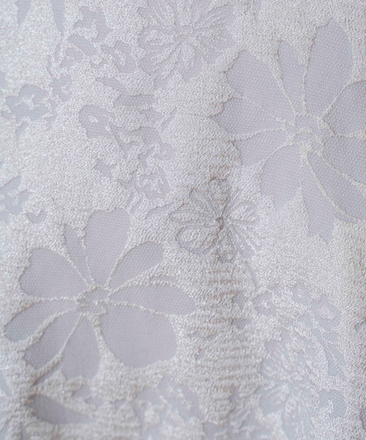 WILLSELECTION「シャイニーフラワージャガードスカート」|フレア|