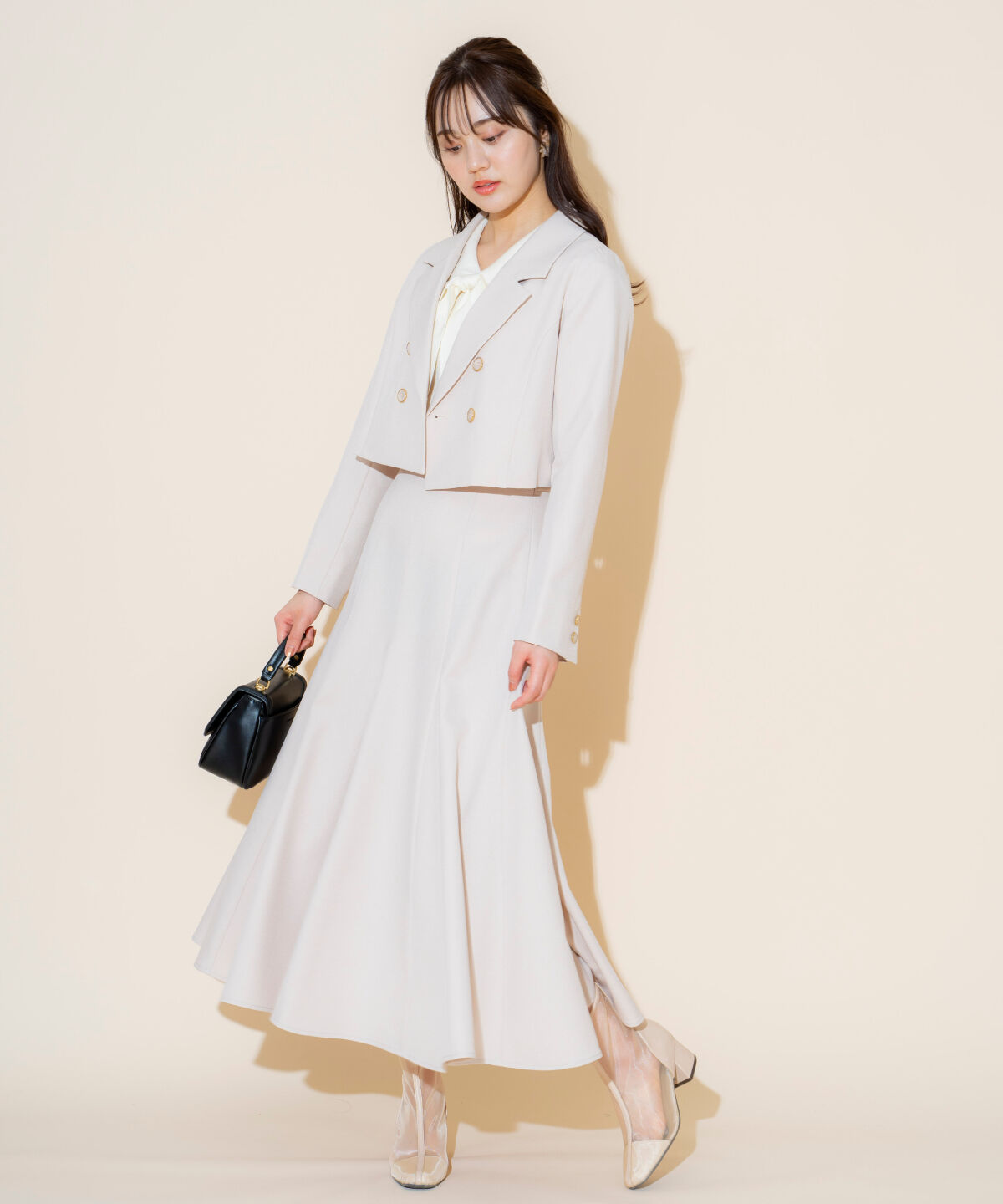 WILLSELECTION「ボリュームフレアマーメイドスカート」|フレア|