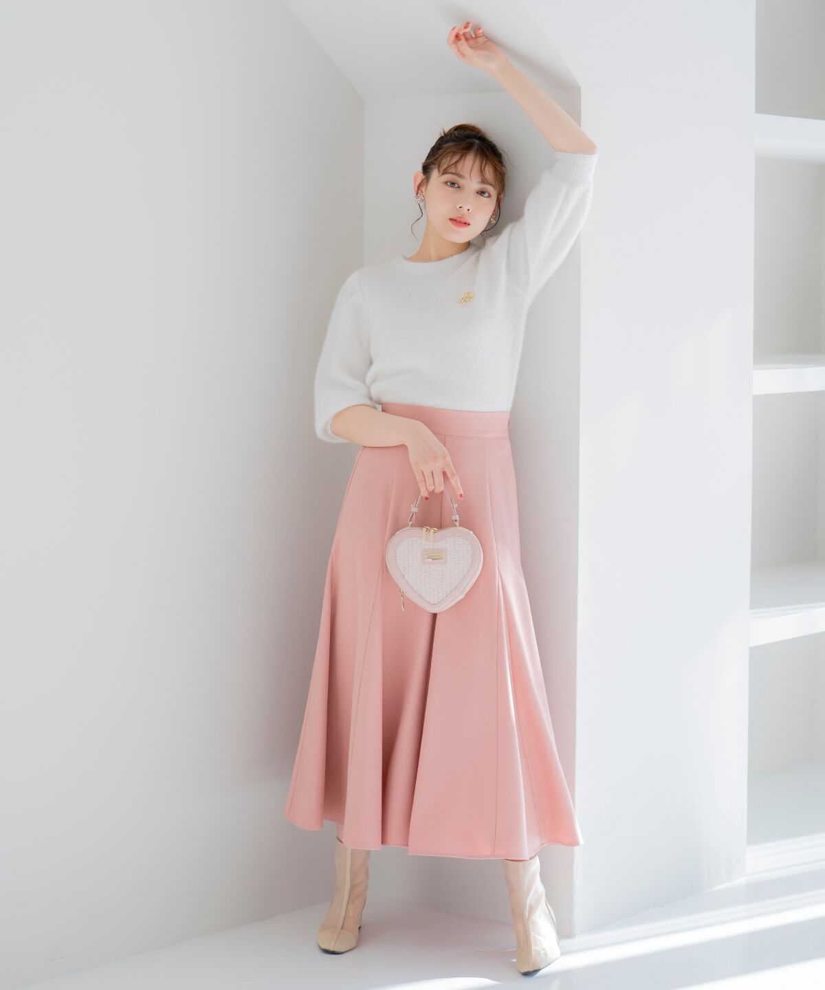 WILLSELECTION「ボリュームフレアマーメイドスカート」|フレア|