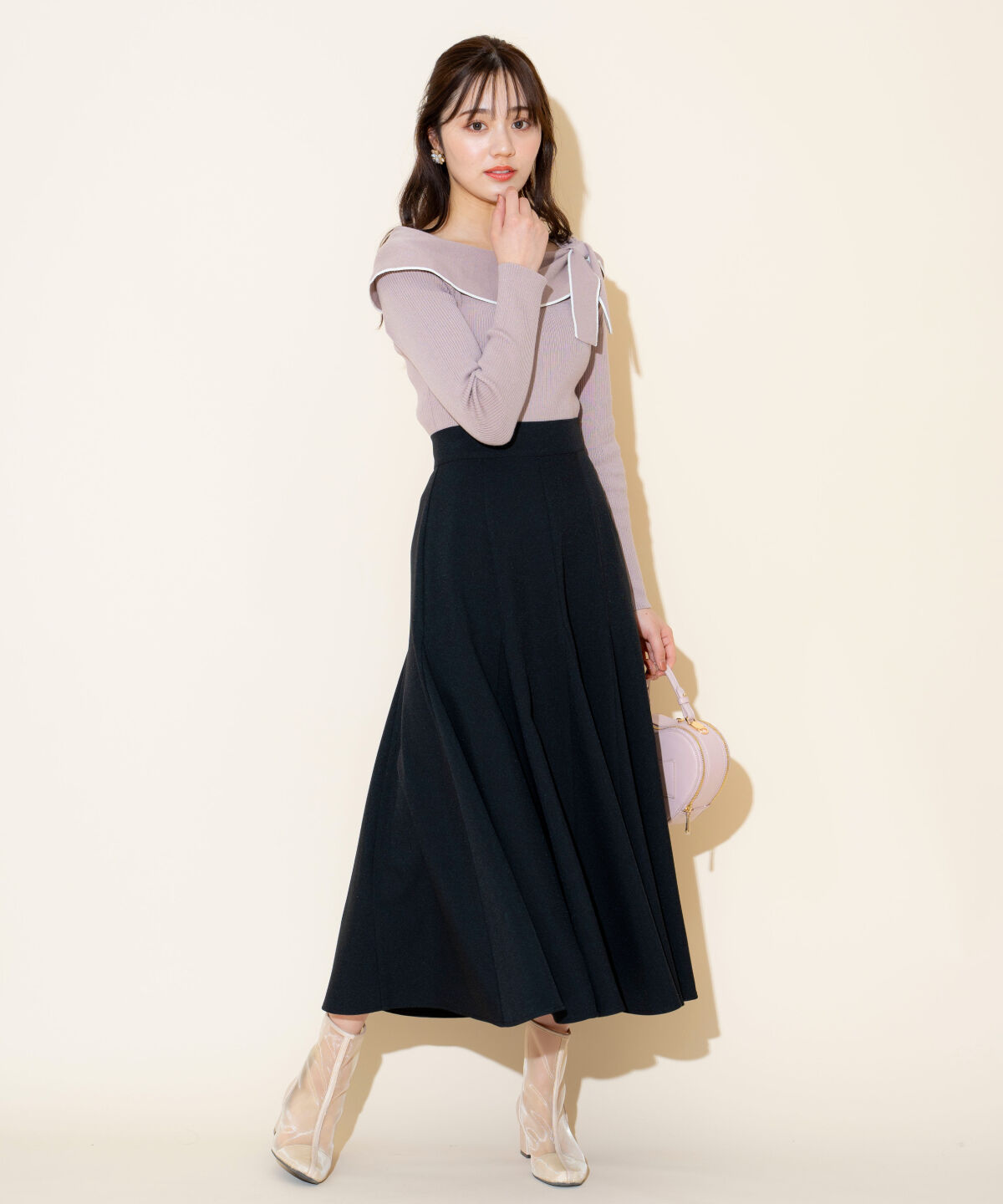 WILLSELECTION「ボリュームフレアマーメイドスカート」|フレア|