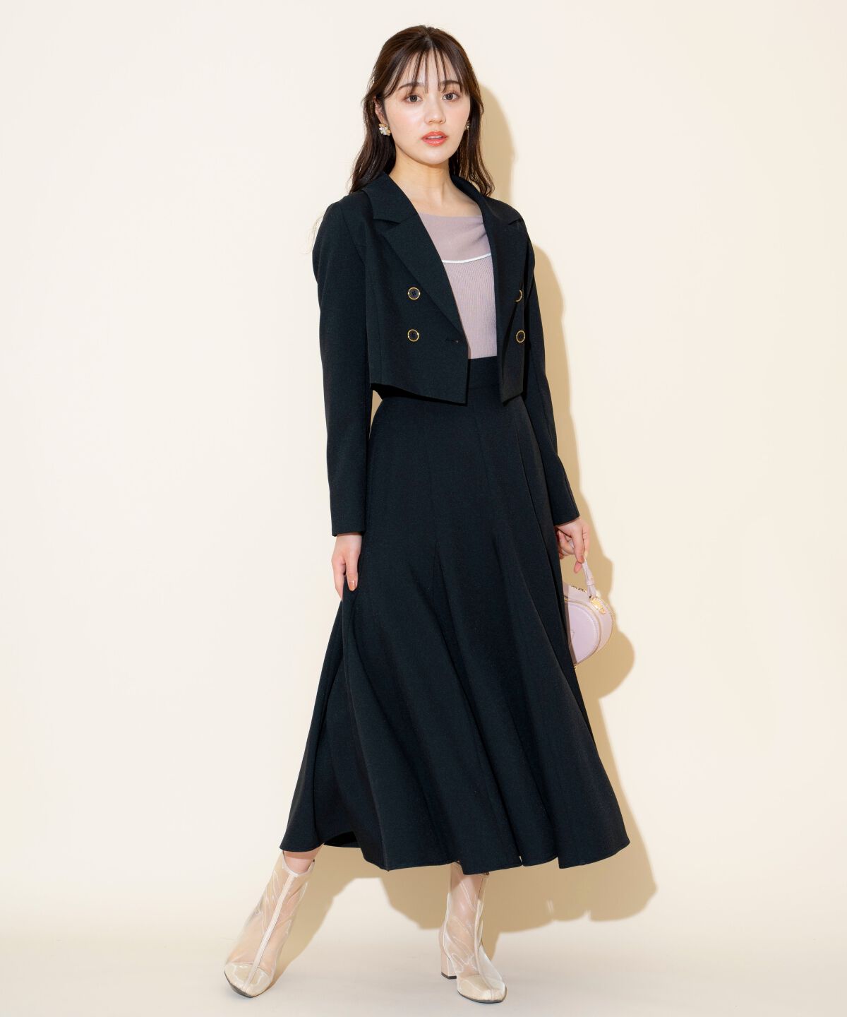 WILLSELECTION「ボリュームフレアマーメイドスカート」|フレア|