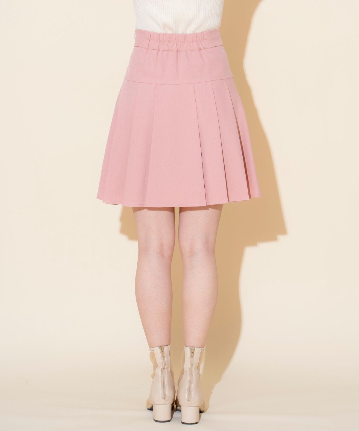 WILLSELECTION「タックプリーツミニスカート」|フレア|