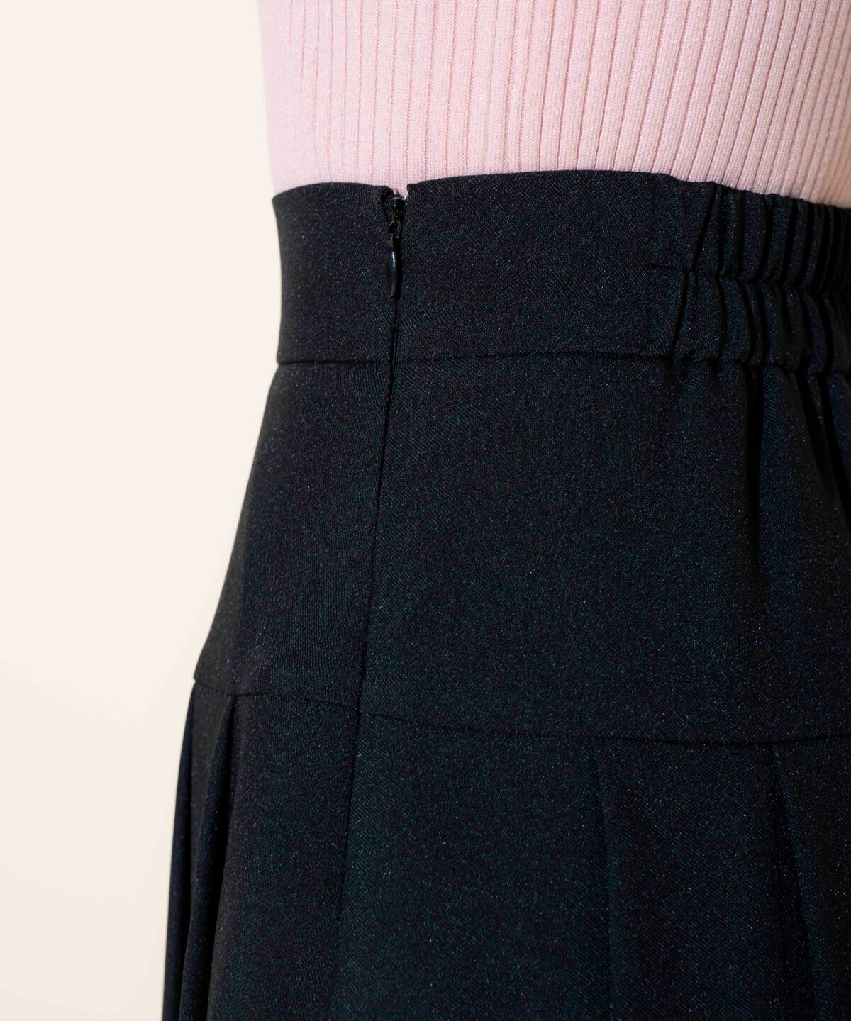WILLSELECTION「タックプリーツミニスカート」|フレア|