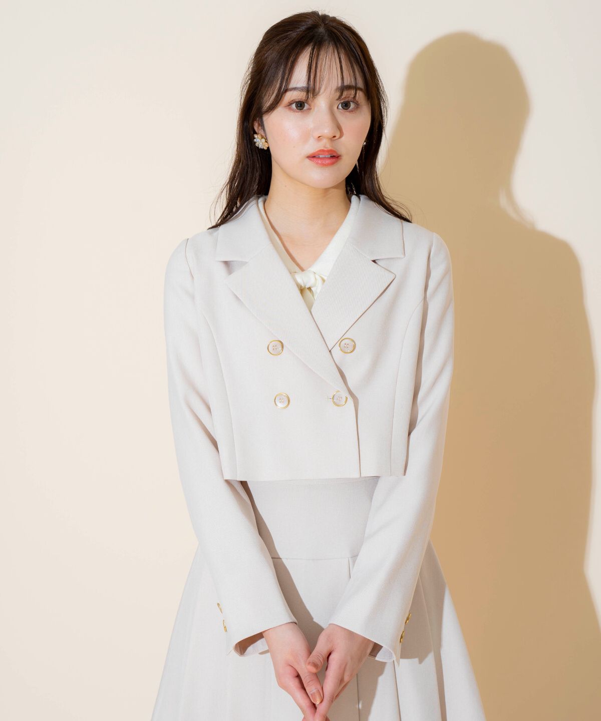 WILLSELECTION「ダブルボタンショートジャケット」|テーラードジャケット|