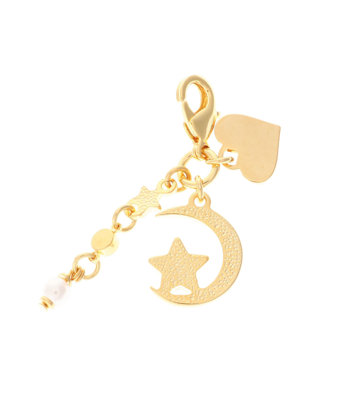 Samantha Thavasa Petit Choice「オーロラ スター 三日月ファスナーチャーム」|チャーム・キーホルダー|