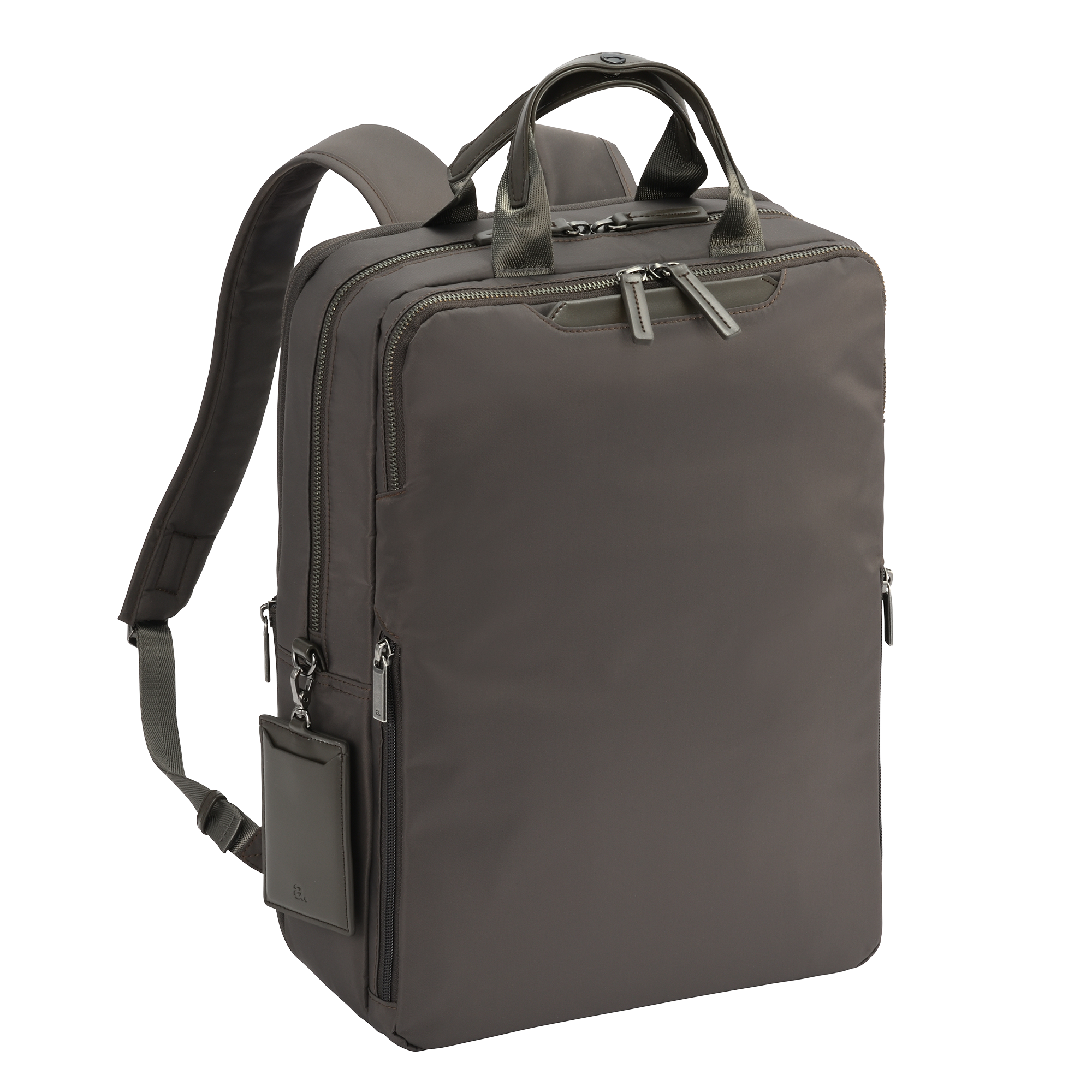 ace.「ace. フィッテム ビジネスリュック エキスパンド機能 レディースビジネス A4 / 14.0インチPC収納 68684」|リュック|チャコール