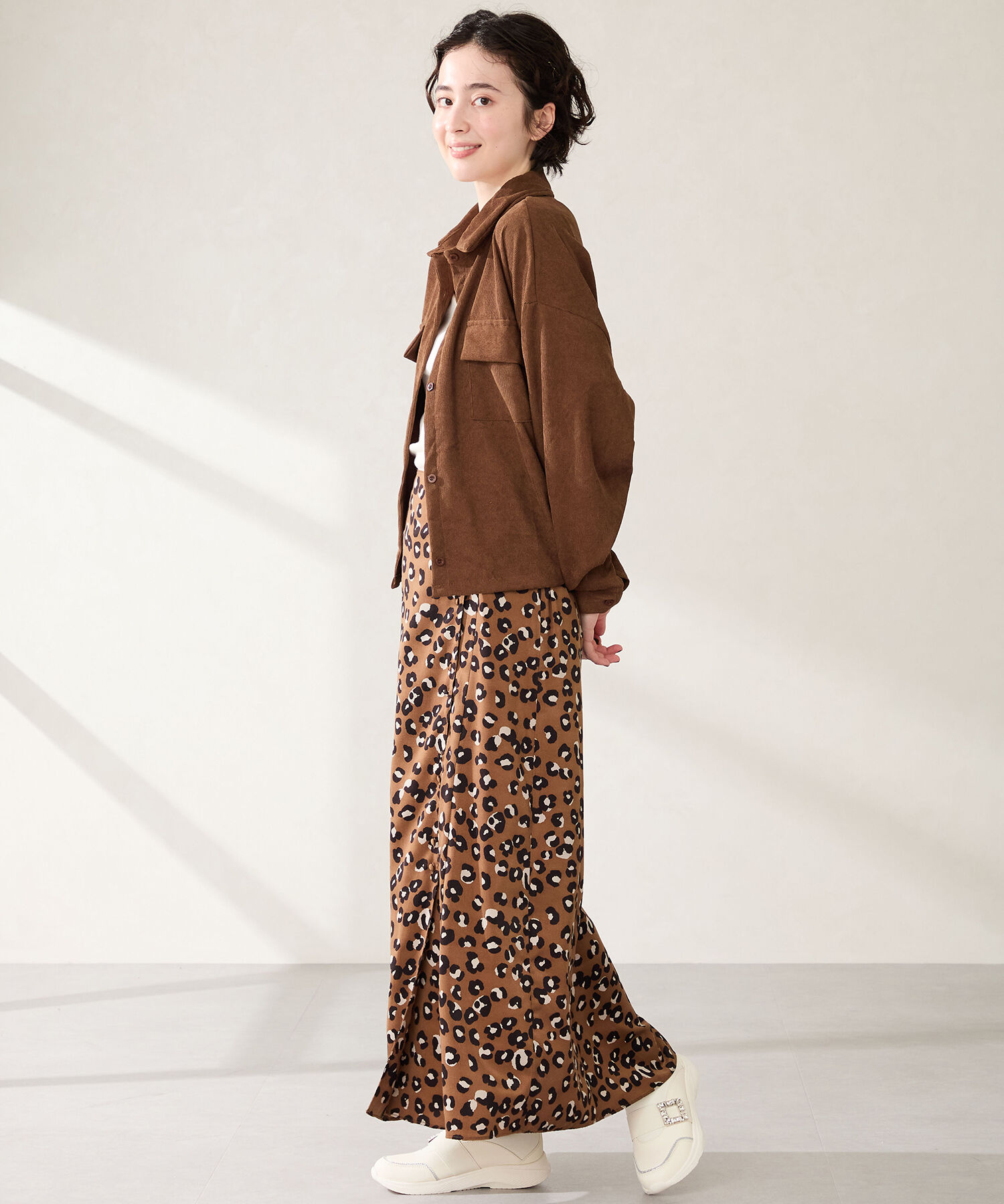 ORiental TRaffic「●2025秋冬新作●【瞬間フィット】ビジューバックルスニーカー/OT3777」|スニーカー|