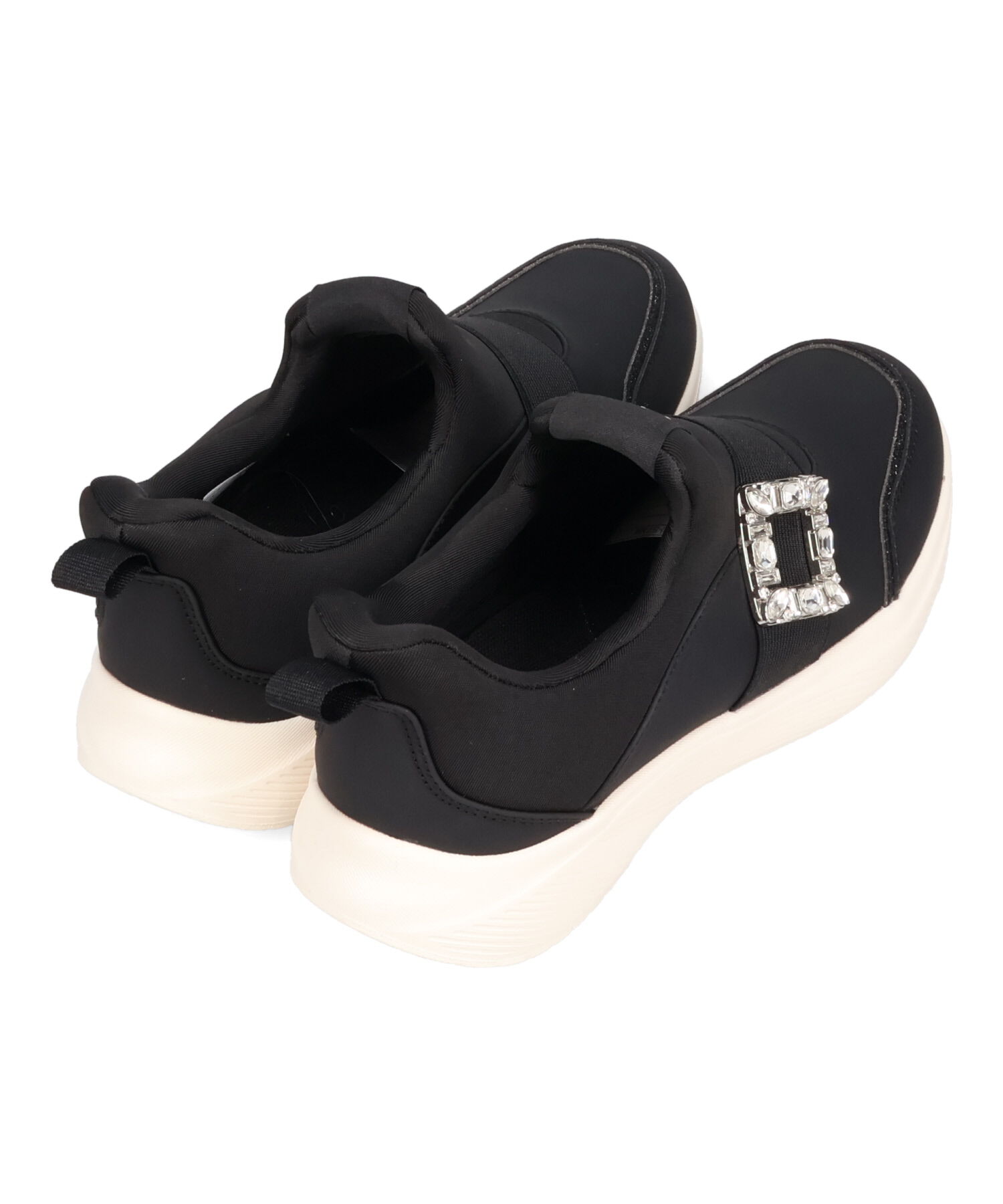 ORiental TRaffic「●2025秋冬新作●【瞬間フィット】ビジューバックルスニーカー/OT3777」|スニーカー|