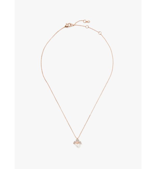 kate spade new york「プレシャス パンジー ミニ ペンダント」|ネックレス|