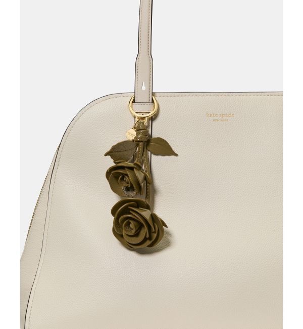 kate spade new york「チャームド ローズ バッグ チャーム」|ストラップ|