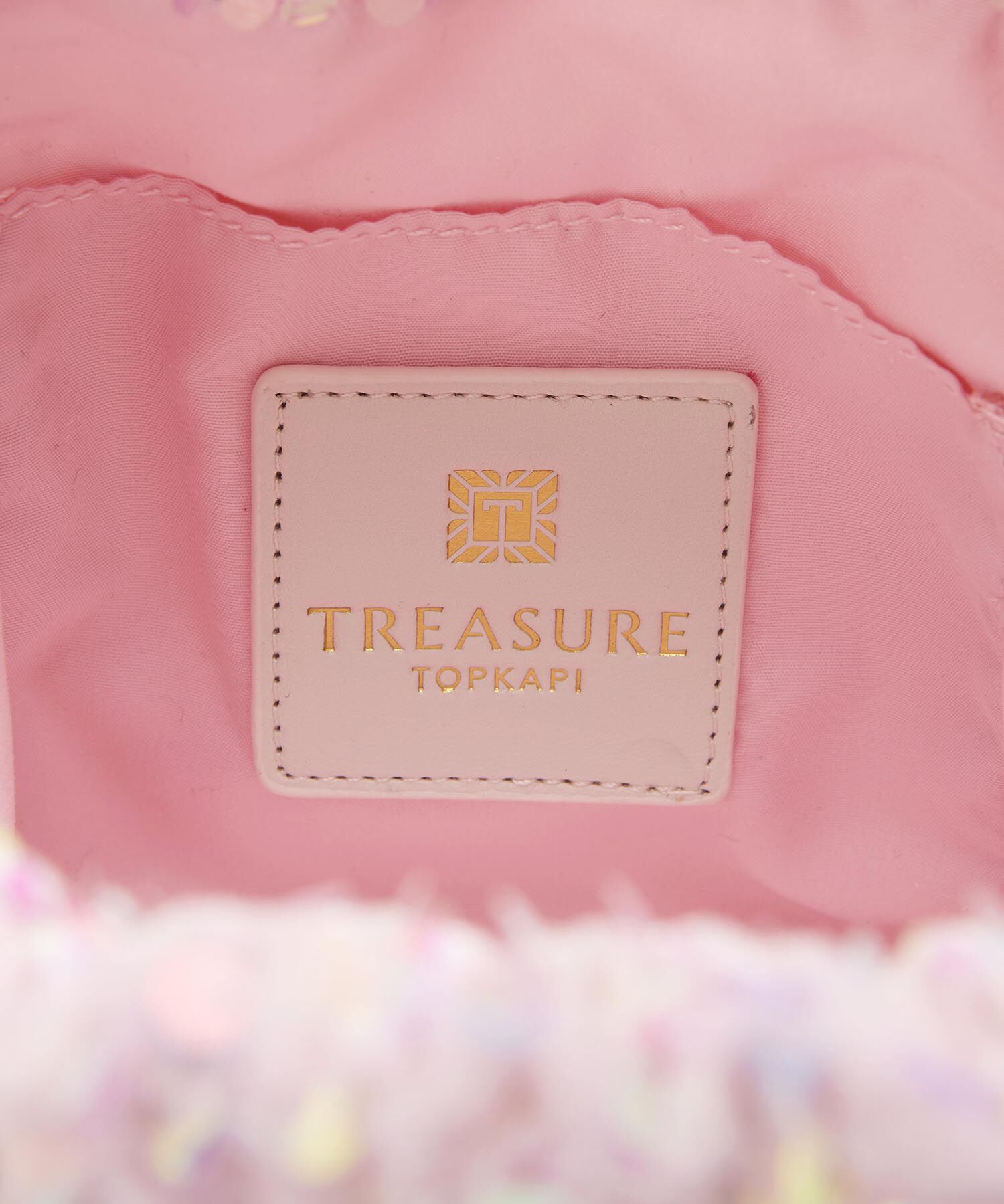 TOPKAPI TREASURE「【TREASURE TOPKAPI】スパンコール エンブロイダリー刺繍 巾着 バッグ / ポーチ」|その他|