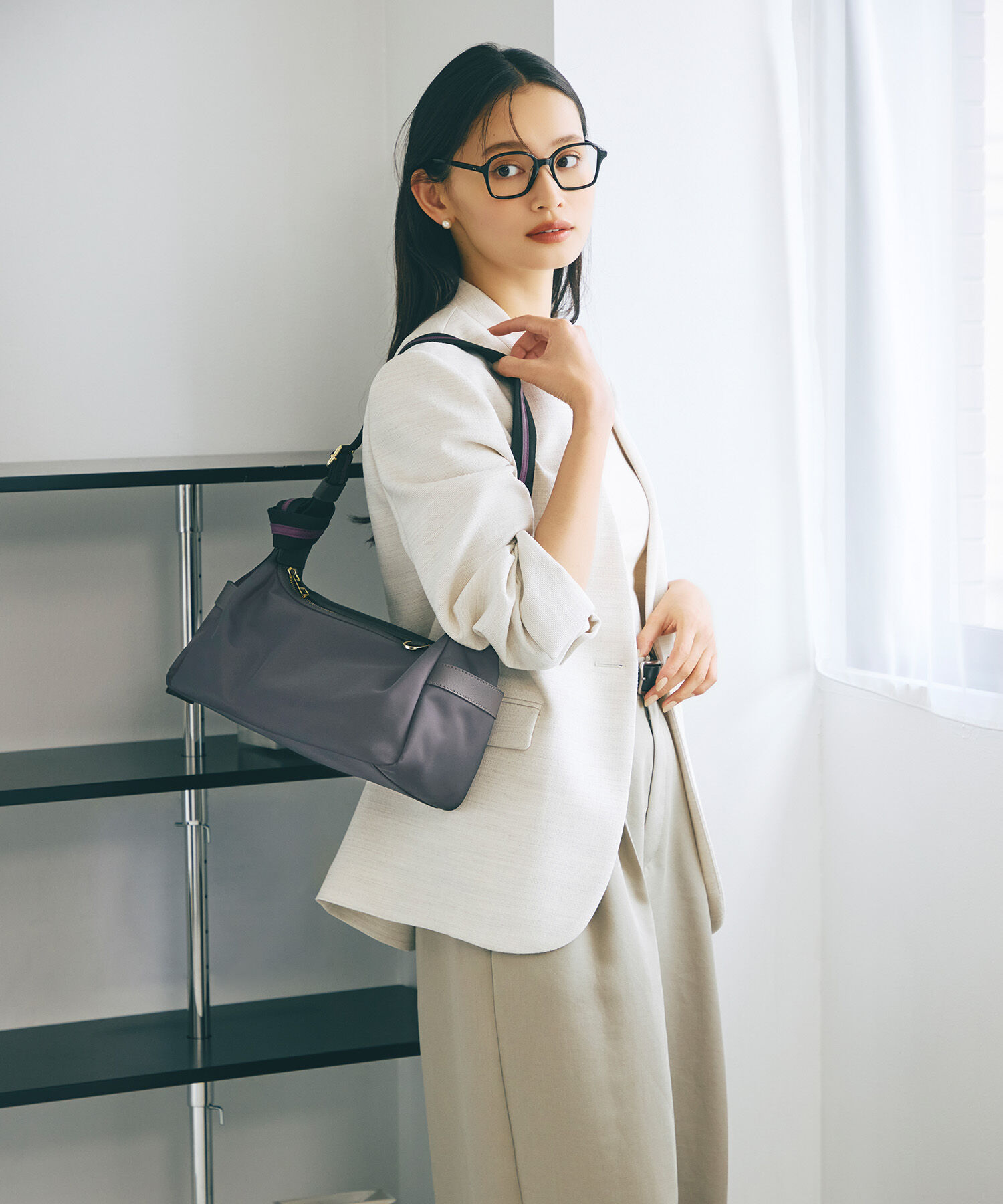 TOPKAPI TREASURE「【TREASURE TOPKAPI】ナイロン ストライプ ベルト ショルダー バッグ」|ショルダー・メッセンジャー|