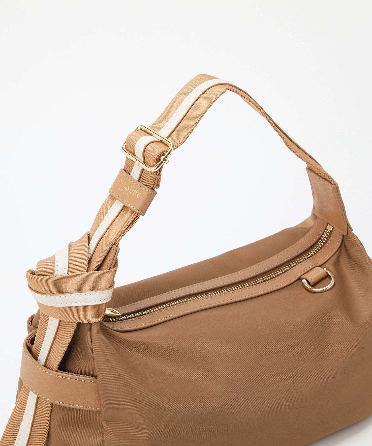 TOPKAPI TREASURE「【TREASURE TOPKAPI】ナイロン ストライプ ベルト ショルダー バッグ」|ショルダー・メッセンジャー|