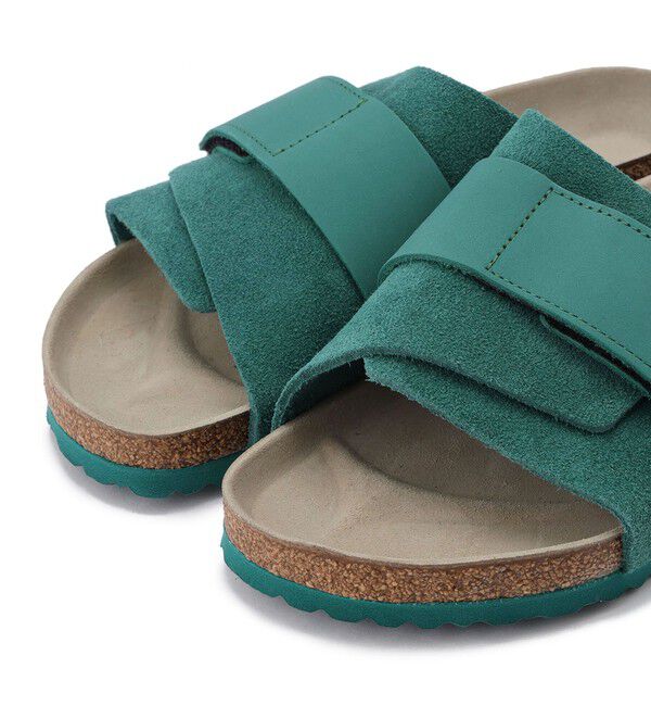BIRKENSTOCK「【ビルケンシュトック】キョウト/ダークティール スエード/サンダル メンズ /KYOTO」|サンダル|