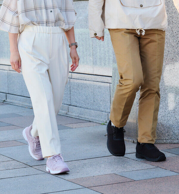 Orthofeet「【オーソフィート】キタ ミディアム/ローズ テキスタイル/シューズ レディース/Orthofeet」|スニーカー|