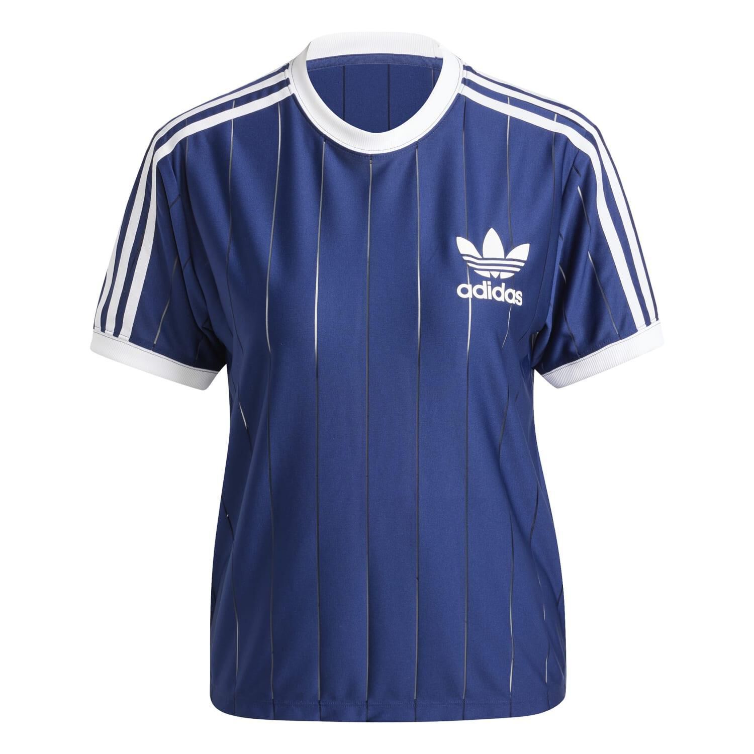 adidas「【ADIDAS ｳｪｱ】W 3 STRIPE TEE(PINST)」|Tシャツ・カットソー|