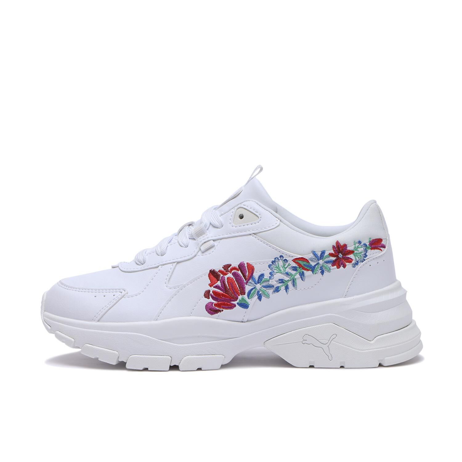 PUMA「【PUMA】CASSIA VIA EMBROIDERY」|スニーカー|ホワイト