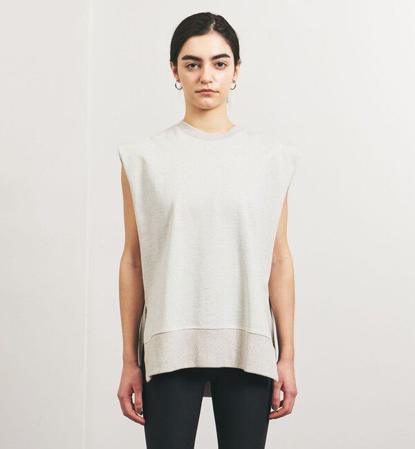 UNITED ARROWS「＜TO UNITED ARROWS＞ウラケ ノースリーブ カットソー」|Tシャツ・カットソー|