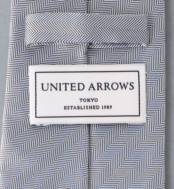 UNITED ARROWS「シルバー フォーマル ネクタイ」|ネクタイ・蝶ネクタイ|
