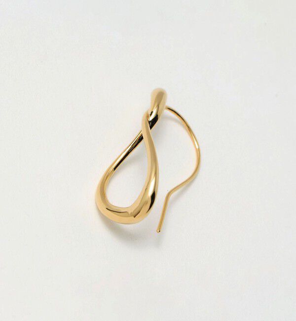 UNITED ARROWS「ツイスト フープ ピアス」|ピアス|