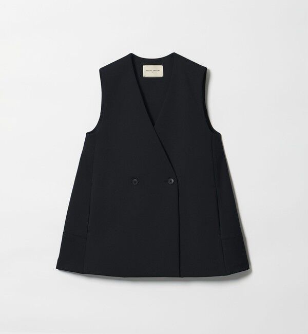 UNITED ARROWS「SPONGY バックフレア ベスト」|ベスト・ジレ|