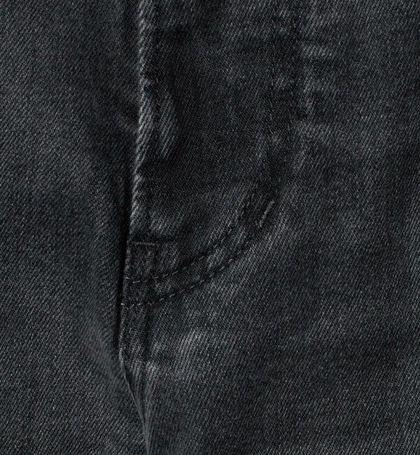 UNITED ARROWS「カイハラデニム ブラック スリムテーパード」|デニム|