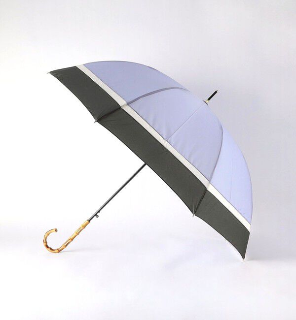 UNITED ARROWS green label relaxing「バンブーハンドル キリツギ アンブレラ / 傘 / レイン」|傘|PURPLE