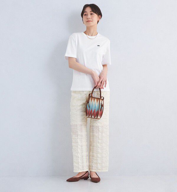 UNITED ARROWS green label relaxing「＜LACOSTE＞ワンポイント ソフトタッチ Tシャツ」|Tシャツ・カットソー|