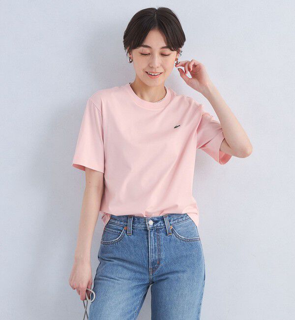 UNITED ARROWS green label relaxing「＜LACOSTE＞ワンポイント ソフトタッチ Tシャツ」|Tシャツ・カットソー|