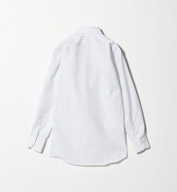 UNITED ARROWS green label relaxing「コットン ピンストライプ タブカラー ドレスシャツ -イージーアイロン-」|シャツ・ブラウス|