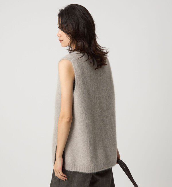 UNITED ARROWS green label relaxing「ヘアリー ニット ベスト」|ベスト・ジレ|