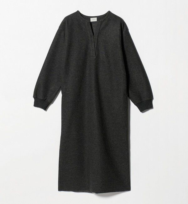 UNITED ARROWS green label relaxing「メルトンライク ワンピース」|ワンピース|DK.GRAY