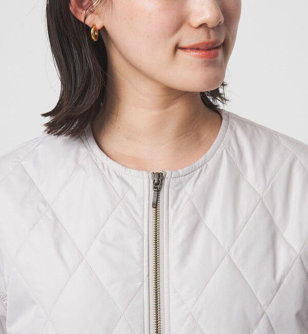 UNITED ARROWS green label relaxing「ダイヤ キルティング ブルゾン 撥水」|ブルゾン・スタジャン|