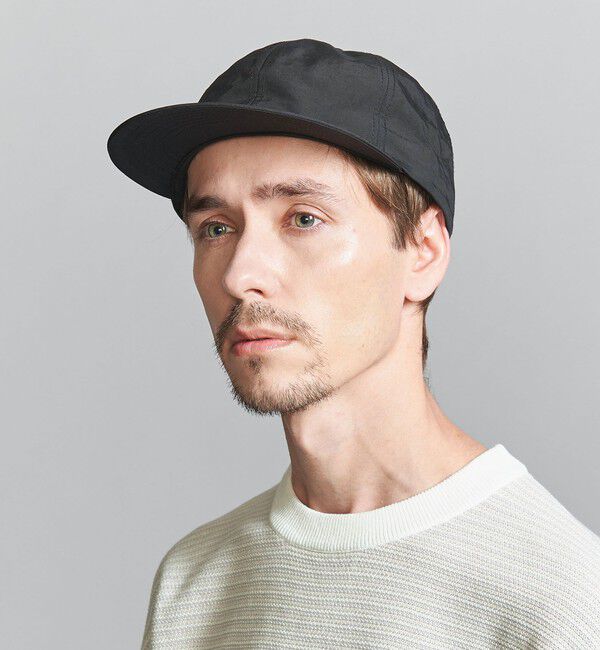 BEAUTY&YOUTH UNITED ARROWS「ReNYLON ワッシャー キャップ」|キャップ・キャスケット|BLACK