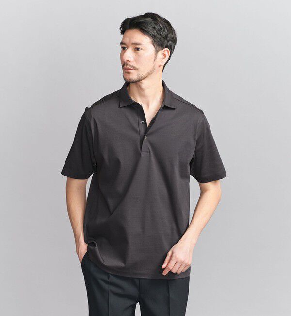 BEAUTY&YOUTH UNITED ARROWS「【WEB限定 WARDROBE SMART】NORITAKE ポロシャツ」|Tシャツ・カットソー|