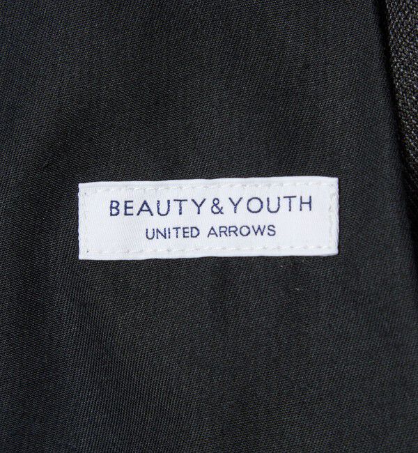 BEAUTY&YOUTH UNITED ARROWS「【WEB限定 WARDROBE SMART】LANATEC シャンブレー ノープリーツ パンツ」|スラックス|